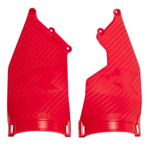 R-TECH Red Triple Clamp Protectors For Beta RR Headlight 2020-2023