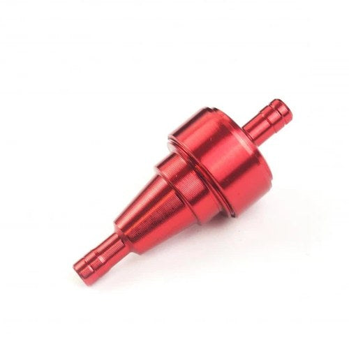 Red Small Alum Fuel Filter