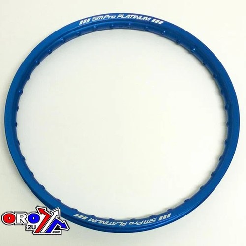 SM Pro Platinum Rim Matt Blue 160-21, 36 Spoke Hole