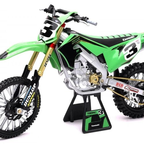 Newray Die Cast Model Kawasaki KX450F Eli Tomac #3, Scale 1:6
