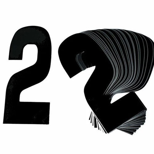 Black 8"/20cm 2. PACK/25