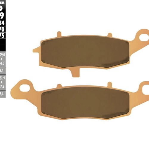 Galfer Sintered Brake Pad Front FD179G (EBC FA231)