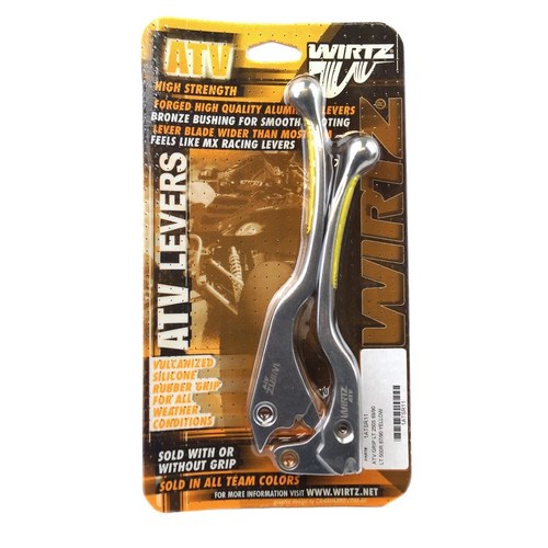 Wirtz Yellow Grip Lever Set Suzuki LT-R500 1987-1990, LT250S 1989-1990