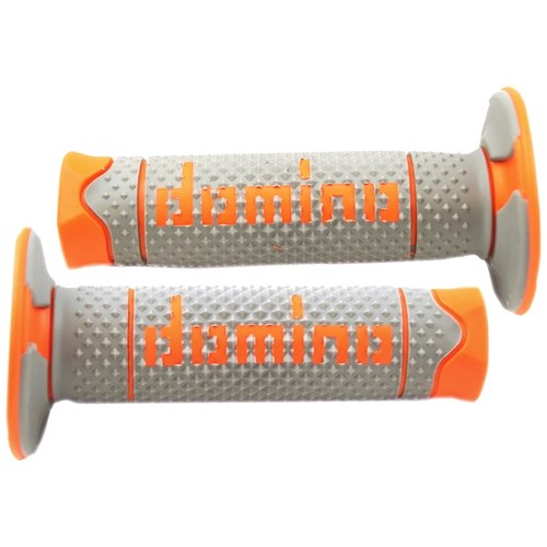 Domino X Grips GREY/ORANGE, Dual Compound