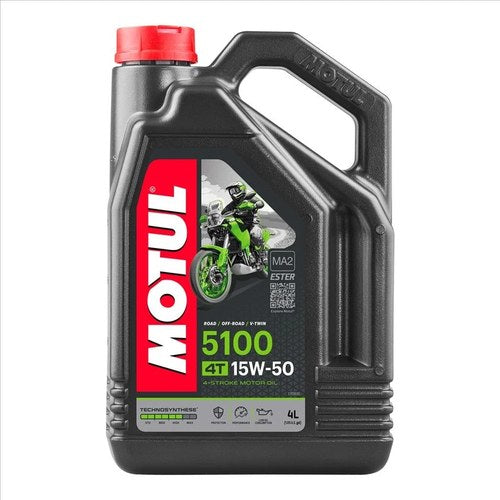 Motul 5100 15W50 4T 4 Litre, Technosynthese