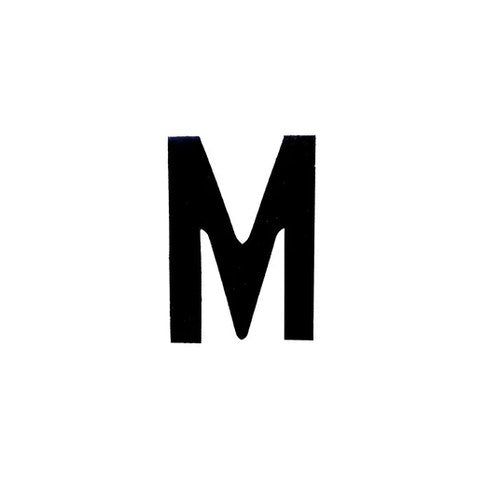 Number Plate Digits M Each