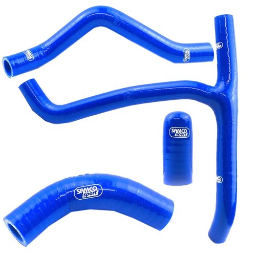 Samco 4 Piece Blue Silicone Hose Kit Honda CRF250R 18-21, CRF250RX 19-21