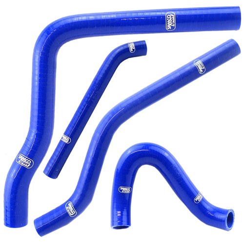 Samco 5 Piece Blue Silicone Hose Kit Kawasaki KX250 1990-1991