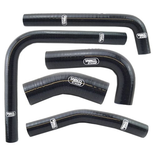 Samco 5 Piece Black Silicone Hose Kit Kawasaki KX250F 2020