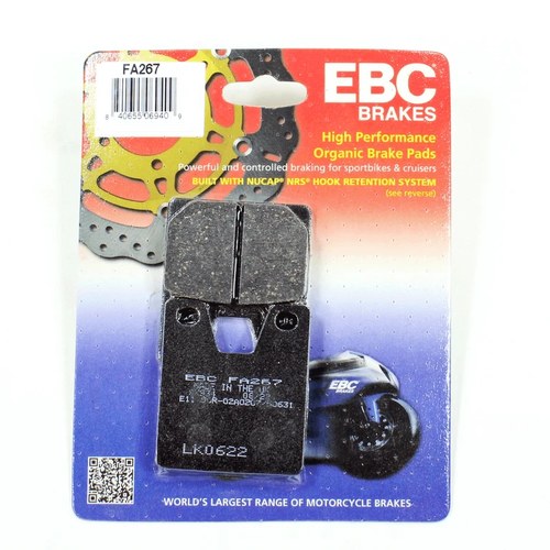 Ebc Brakes Organic Brake Pad FA267