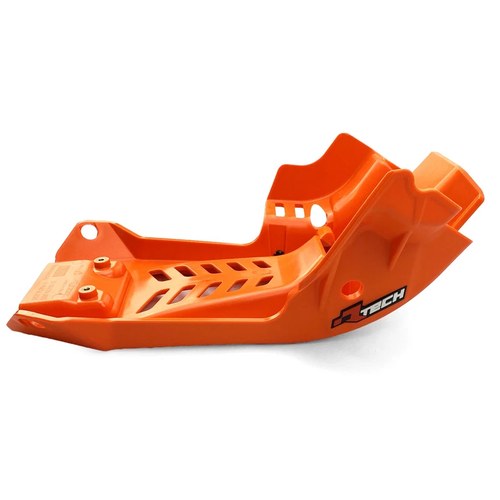 R-TECH Orange Plastic Skid Plate KTM Exc 250/300 2024, SX/XC 250/300 2023-2024