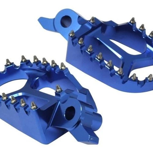 Aluminium Black Foot Pegs Yamaha YZ250F/WR450F 2024, YZ450F/FX 2023-2025