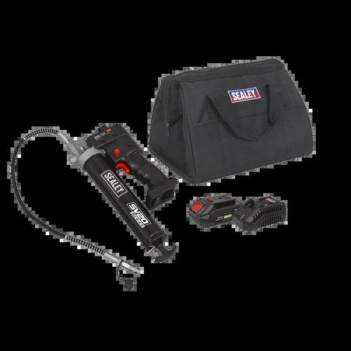 20V Grease Gun Kit, Lithium Battery