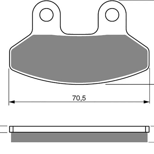 Goldfren AD234, FA306, SBS749, FDB2108, VD994 Disc Pads (Pair)