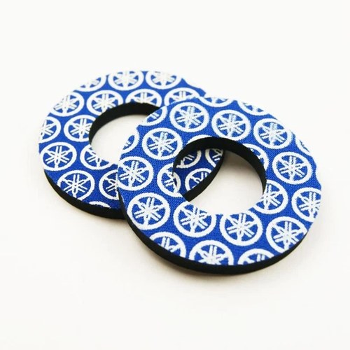 Grip Donuts Blue Yamaha, Pair