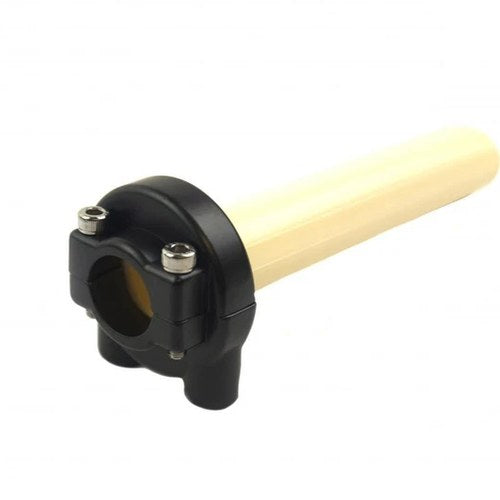 Throttle Alloy Black Head Fits 7/8 inch Bars