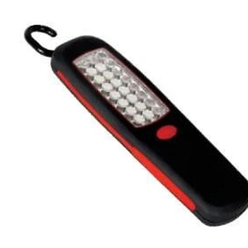 24 LED Magnetic Work Light / Torch, Mechanics Engine Flash / Hanging Hook