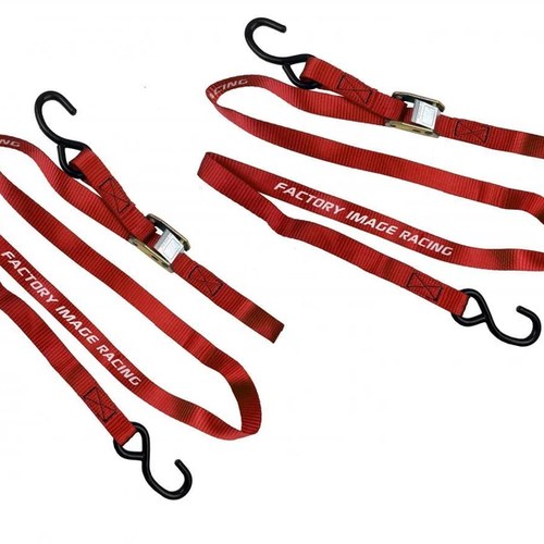 Tie Downs 25mm 1" Red, 500KG