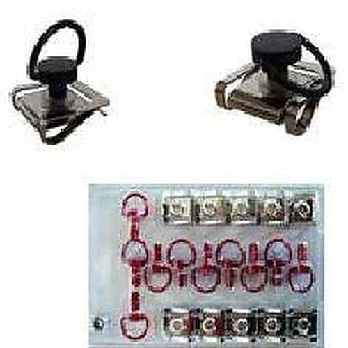 Quick Mount Clips Red 10pcs 121411304
