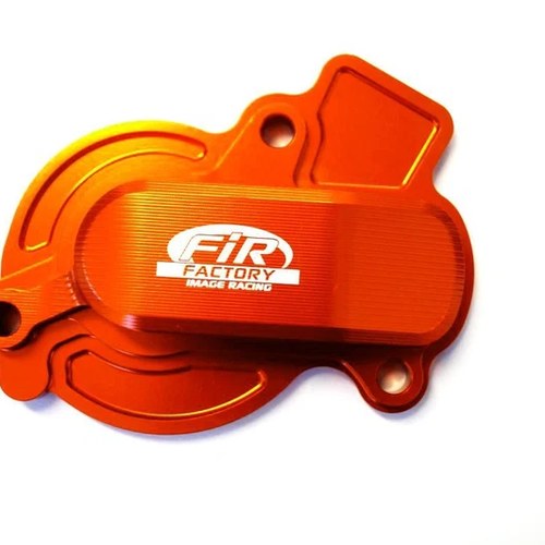 Water Pump Cover 16-18 SX-F 450 KTM, Fir ASWPC-01, Billet Alloy Orange