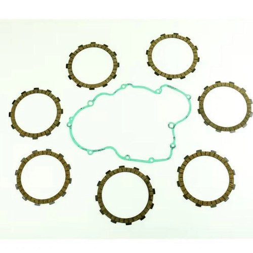 Clutch Friction Plate Set KTM SXS540 02, Athena P40230049, With Gasket