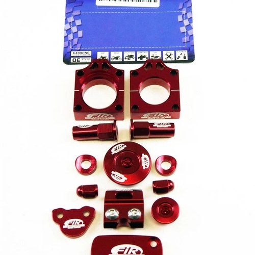 11PC Bling Kit CRF250 10-17, Fir CPK-104, CNC Alloy, Axle Block, Caps, Tyre Nut