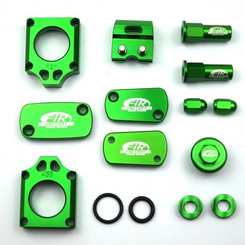 12PC Bling Kit Kawasaki KX250F 21, 450F 19-21, Fir CPK-203, CNC Alloy