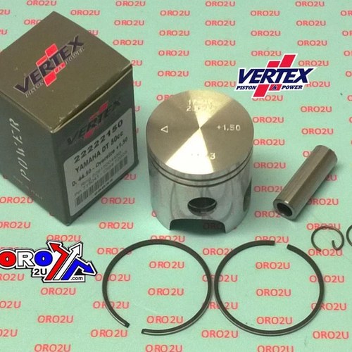 Piston Kit Vertex 43.00 Yamaha DT50 65CC, Vertex 22222