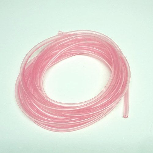Clear Red Breather Pipe Hose 5mm, Roll 5M