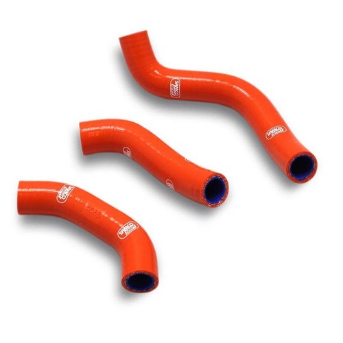 Samco Hose Kit KTM 450 SX-F 16-18, 3 Piece Kit, Orange, KTM-81 OR