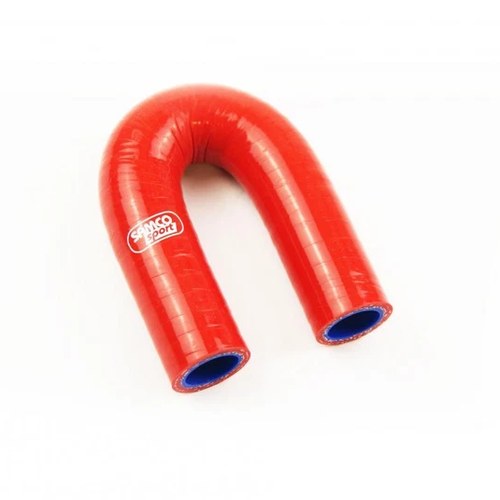 Silicone Hose 16MM 180 Bend, Red, Universal Air, Water, Intake