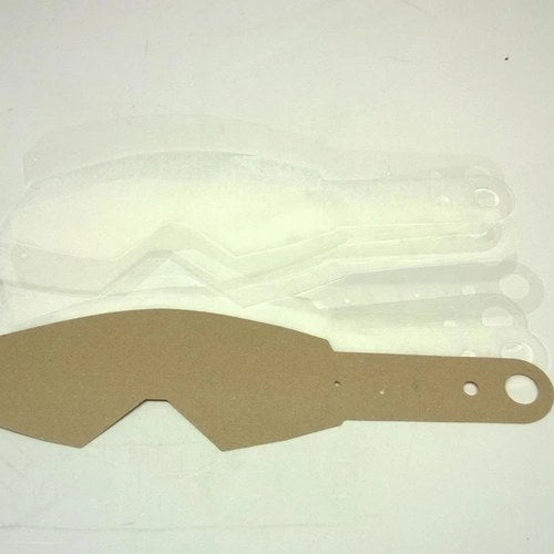 Rnr Mayhem Tear Offs Pack, Tear Offs PK/10, TP022, Oakley Mayhem Pattern