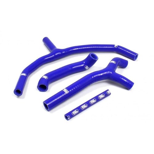 Samco Hose Kit Yamaha YZ250 1985-1987, 4 Piece Kit, Blue, YAM-69 BU