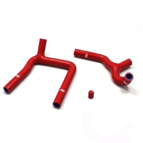 Samco Hose Kit Beta Xtrainer 15-19 Thermostat Bypass, 3 Piece Kit, Red, BET-11