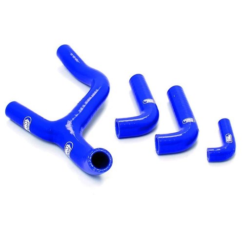 Samco Hose Kit Husaberg FE250/350 2014 Race Design, 4 Piece Kit, Blue