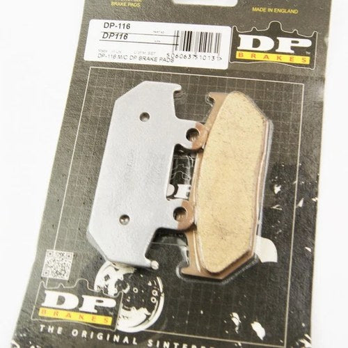 Brake Pads Sintered DP Brakes, DP116Premium 41-116.H.DP, FA124/2