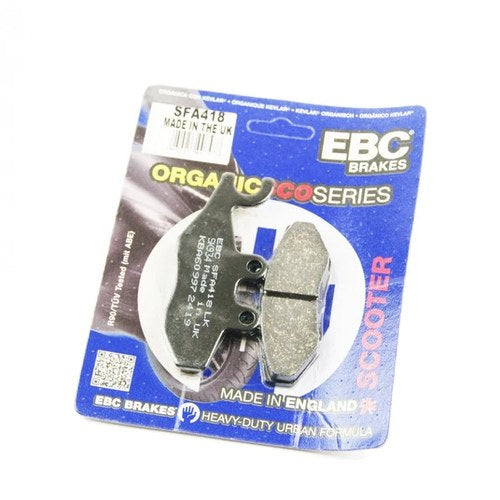 Brake Pads Std Scooter Organic, Ebc SFA418