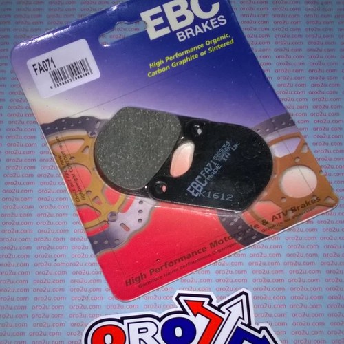 Brake Pads Std SEMI-METAL, Ebc FA071, HARLEY-DAVIDSON Front 78-83