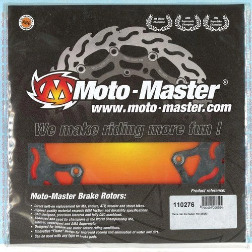 Disc Brake Rear Suzuki RM125/250 89-99, DRZ400 07-14, MOTO-MASTER 110276