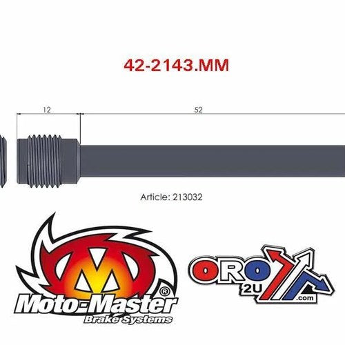 Brake Pad Pin Rear Honda CR80/85 92-07, CBR600F 99-06, VTR1000, CBR900 92-03