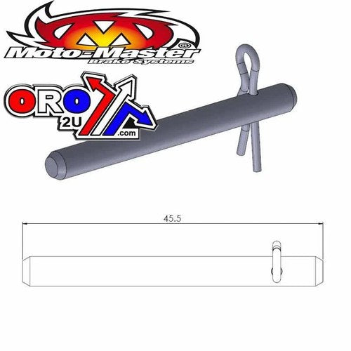 Brake Pad Pin Front Suzuki GSF1200 01-05, GSX1300R 99-07, GSXR600/750 Srad
