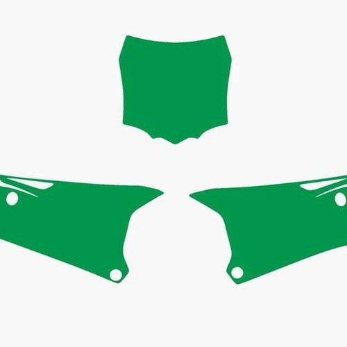 Green Backgrounds Kawasaki KX85 2014-2020, KX100 2014-2020