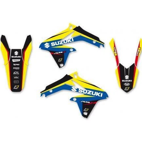 Suzuki RM-Z450 2008-2017 Dream 4 Decal Kit, Blackbird