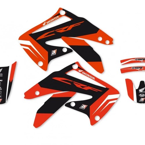 Honda CRF450R 2002-2004, Dream 4 Decal Kit