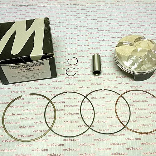 Wossner 77mm Piston Kit B, Yamaha YZ250F 14-15, WR250F 15-17, YZ250FX 15-16