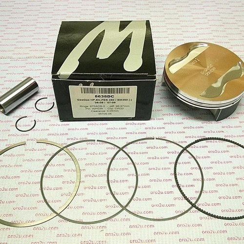Wossner 97mm Forged Piston Kit A, Gas HP450, EC450F, Fse 450 2006-2009