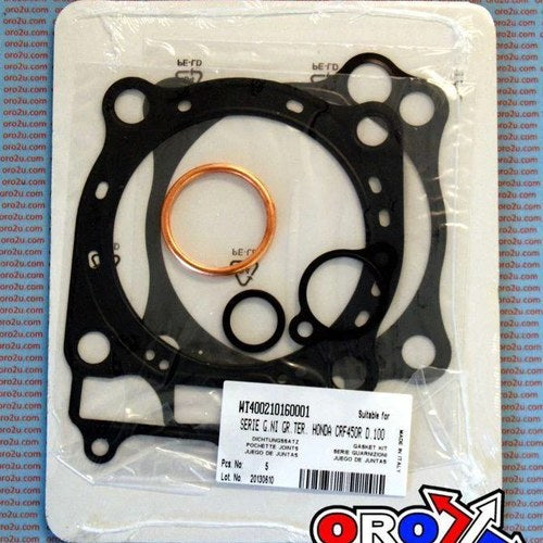 Athena Top End Gasket Set Honda CRF450R 2002-2008, 100mm Big Bore