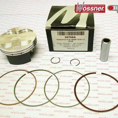 Wossner 75.97mm Piston Kit B, Husqvarna TXC/TC/TE 250 2003-2005