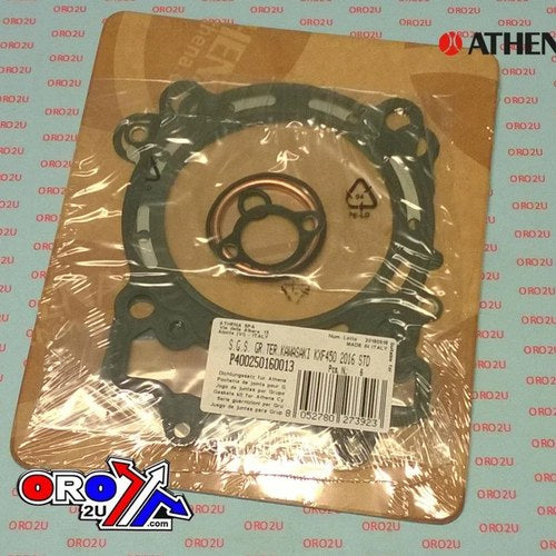 Athena Top End Gasket Set Kawasaki KX450F 2016-2018, Std Bore