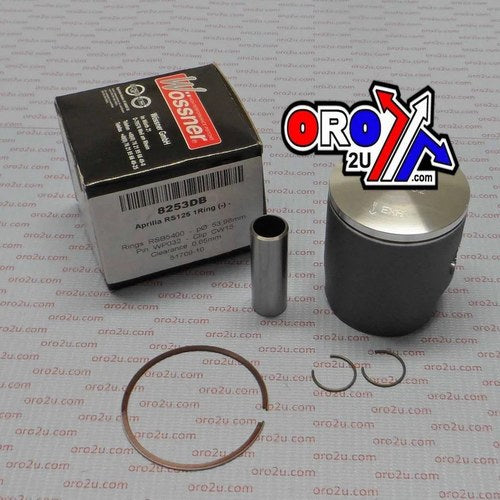 Wossner 54mm Forged Piston Kit B, Aprilia RS125, Single Ring